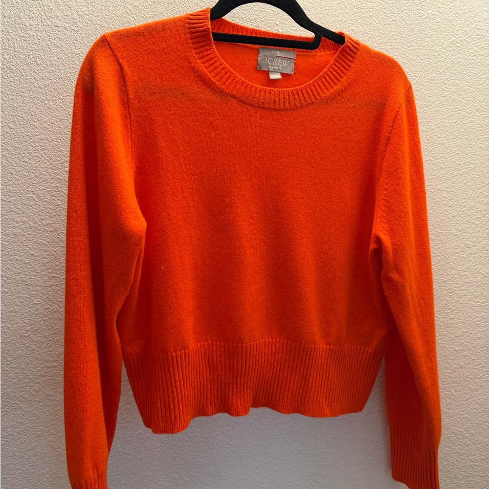 J. Crew Women's Cropped Cashmere Sweater